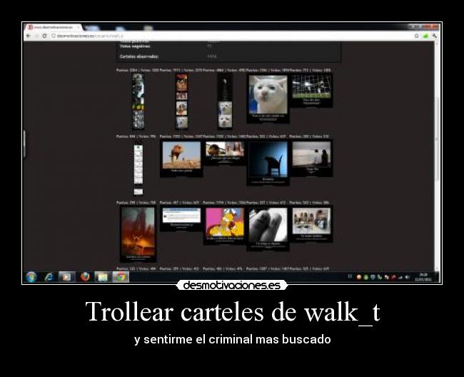 Trollear carteles de walk_t - 