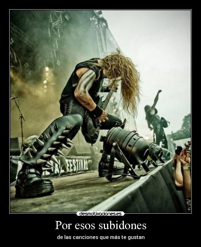 Por esos subidones - 