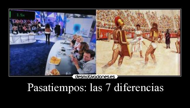 Pasatiempos: las 7 diferencias -