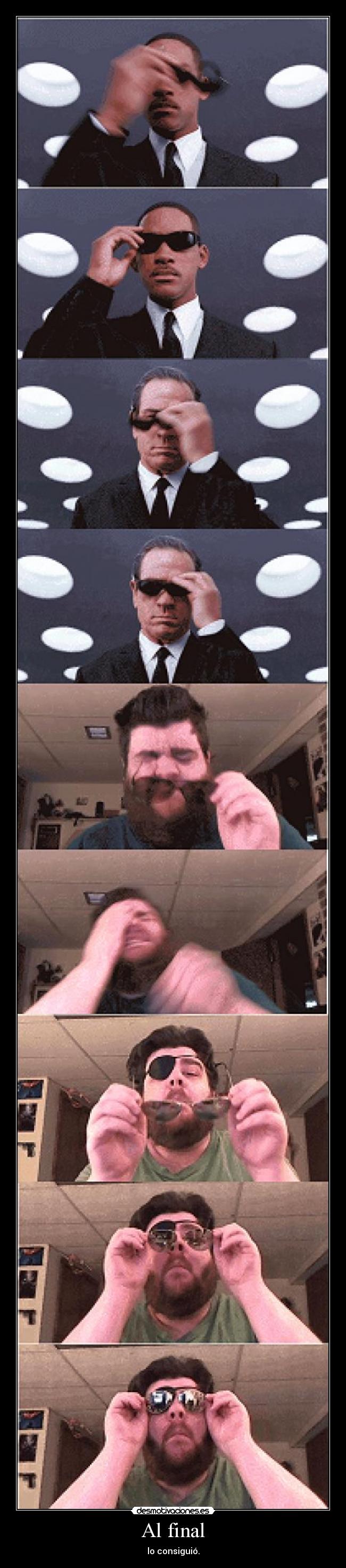 Al final - lo consiguió.