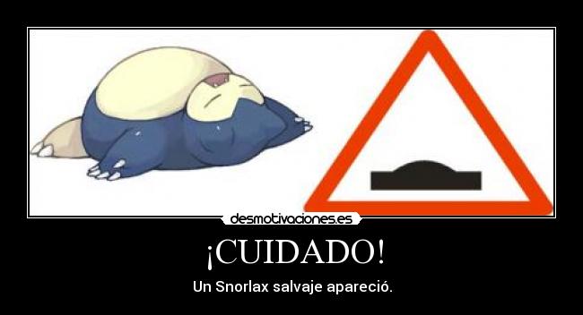 carteles snorlax jajameparto desmotivaciones