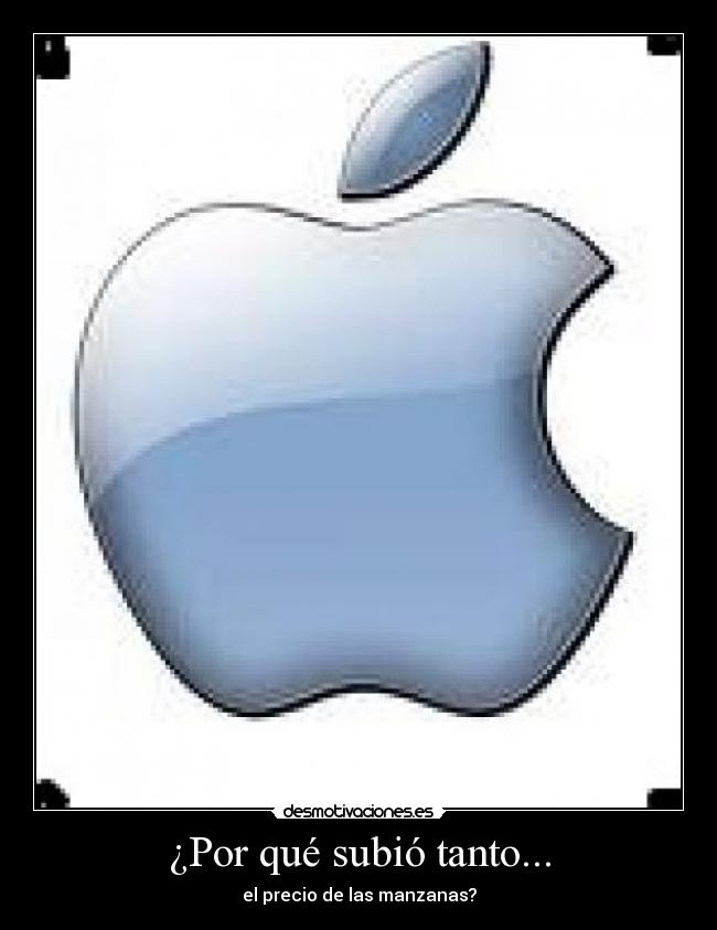 carteles apple desmotivaciones