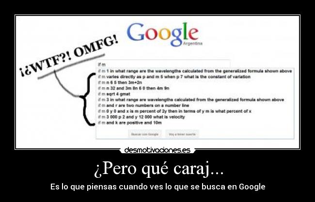 ¿Pero qué caraj... - 