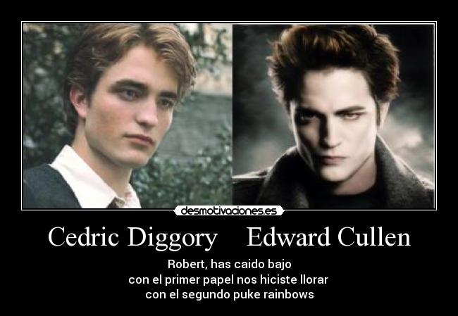 Cedric Diggory Edward Cullen -