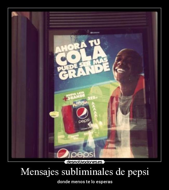 Mensajes subliminales de pepsi - 