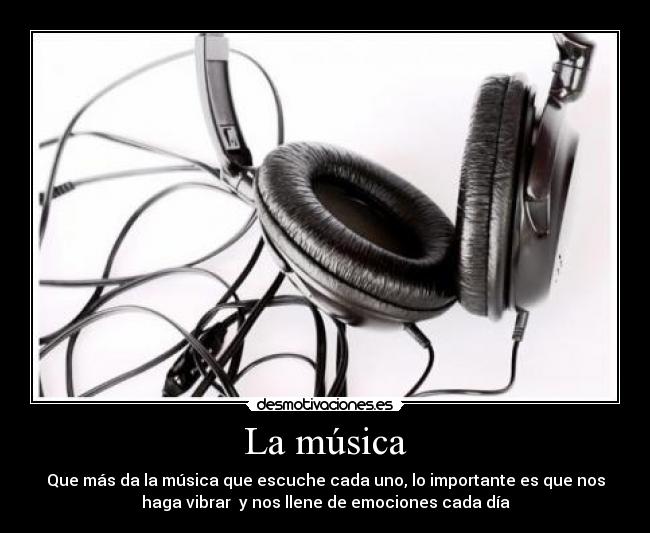 carteles musica desmotivaciones