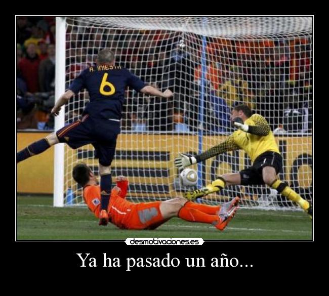 Ya ha pasado un año... -