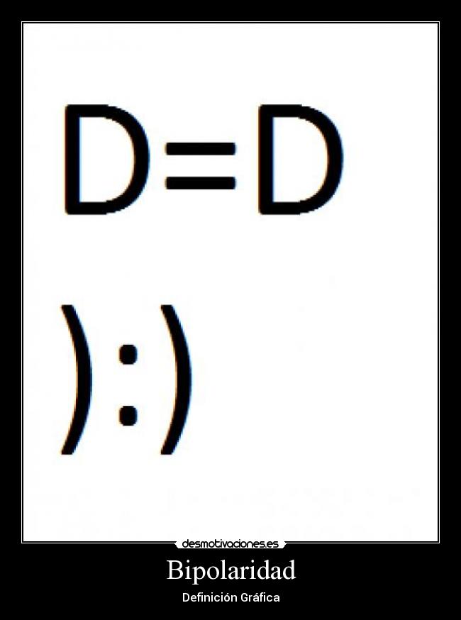 Bipolaridad - Definición Gráfica