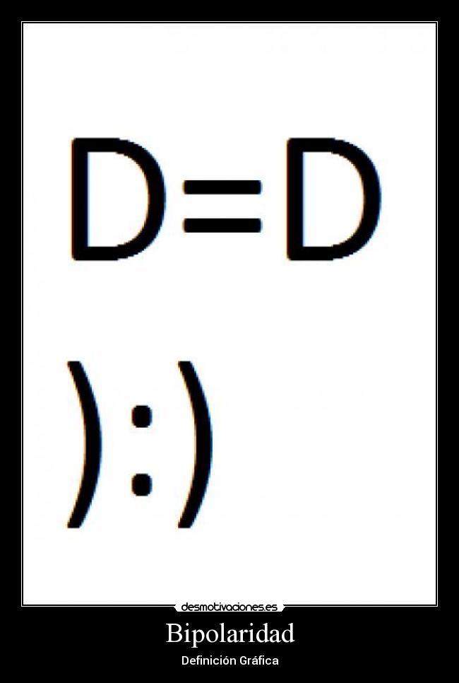 Bipolaridad - Definición Gráfica