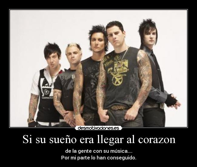 Si su sueño era llegar al corazon -