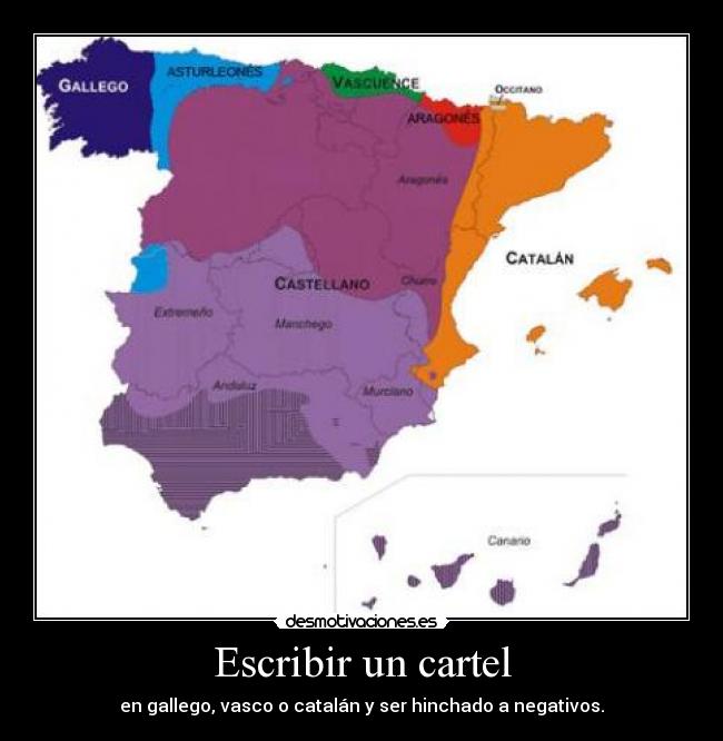 Escribir un cartel - 