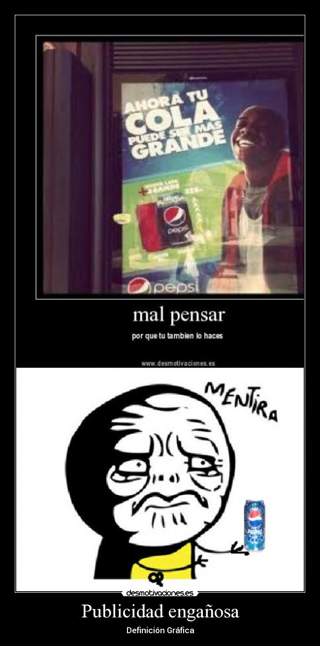 Publicidad engañosa - Definición Gráfica