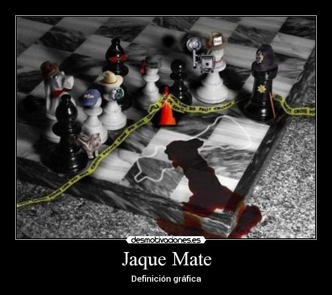 Jaque Mate - Definición gráfica