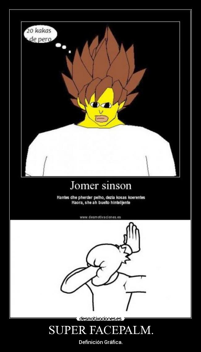 SUPER FACEPALM. - Definición Gráfica.