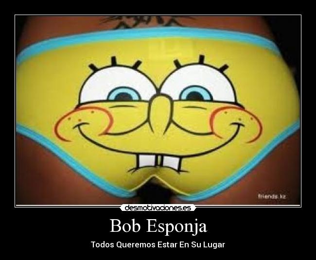carteles bob esponja desmotivaciones