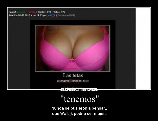 tenemos - 