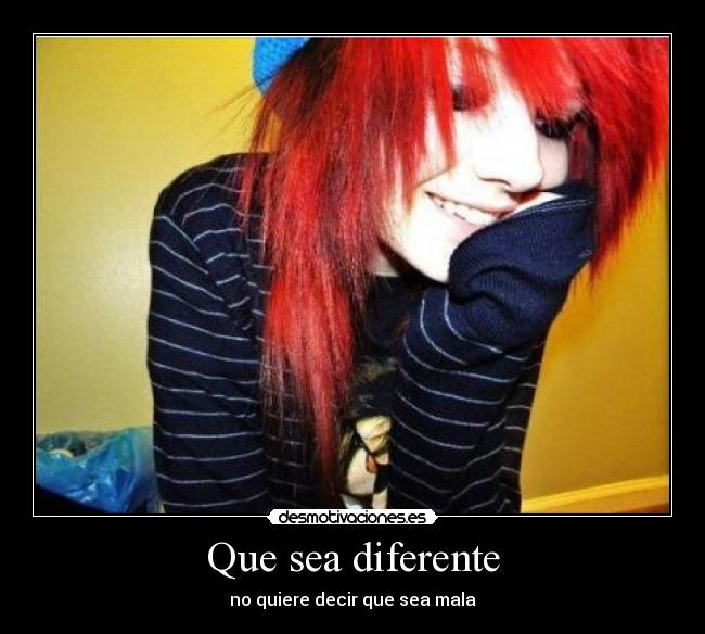 Que sea diferente - 