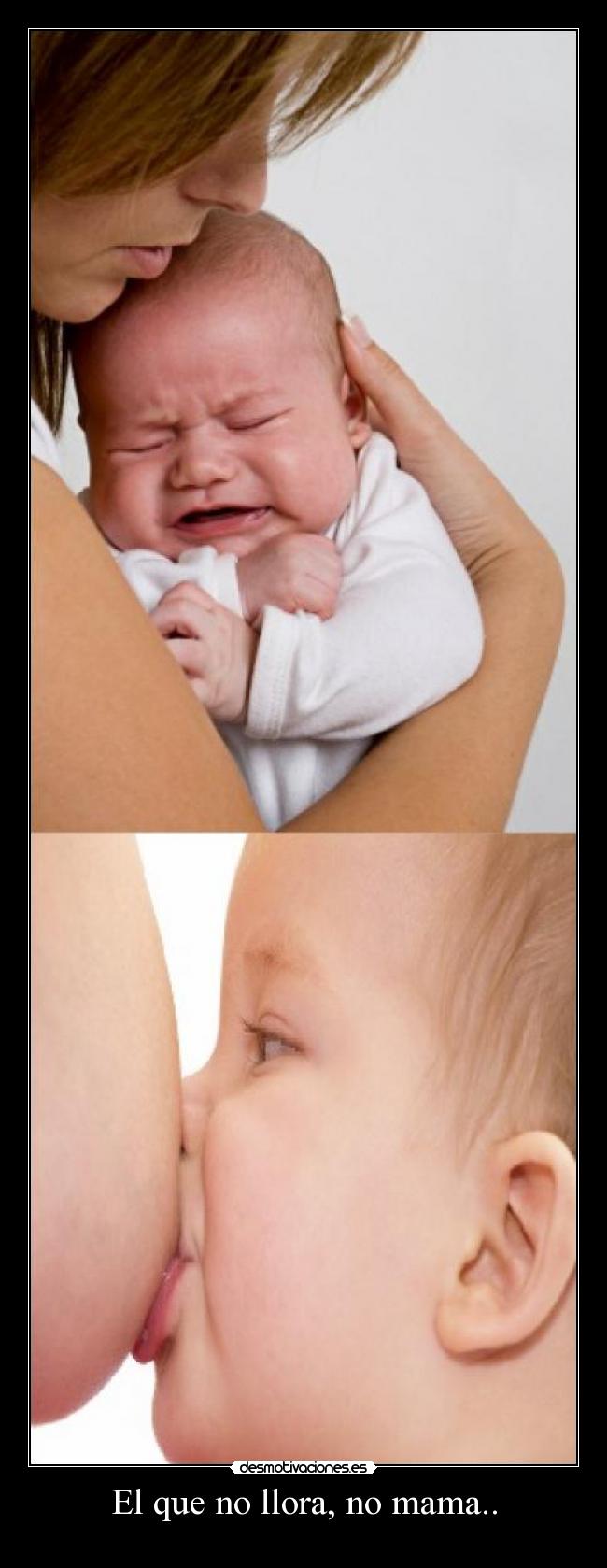 El que no llora, no mama.. - 