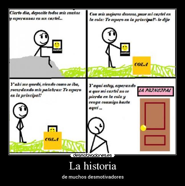 La historia -