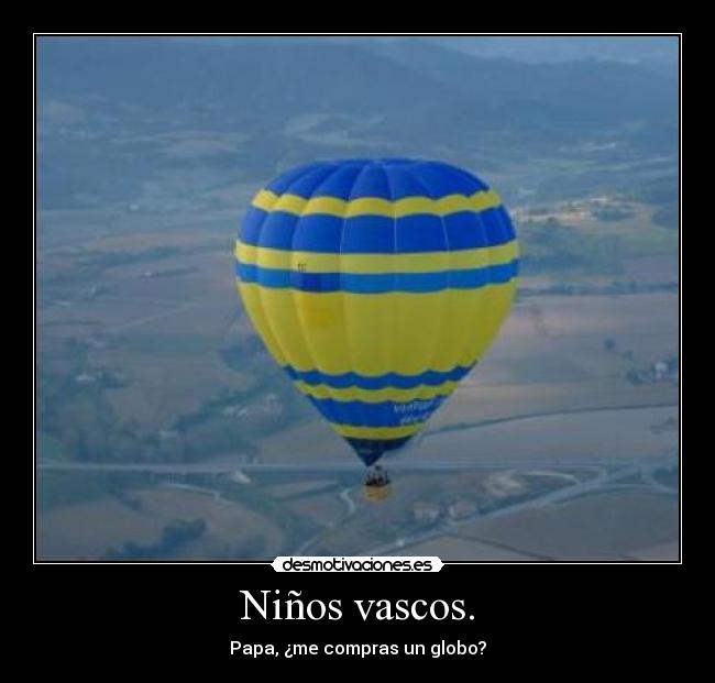 Niños vascos. - Papa, ¿me compras un globo?