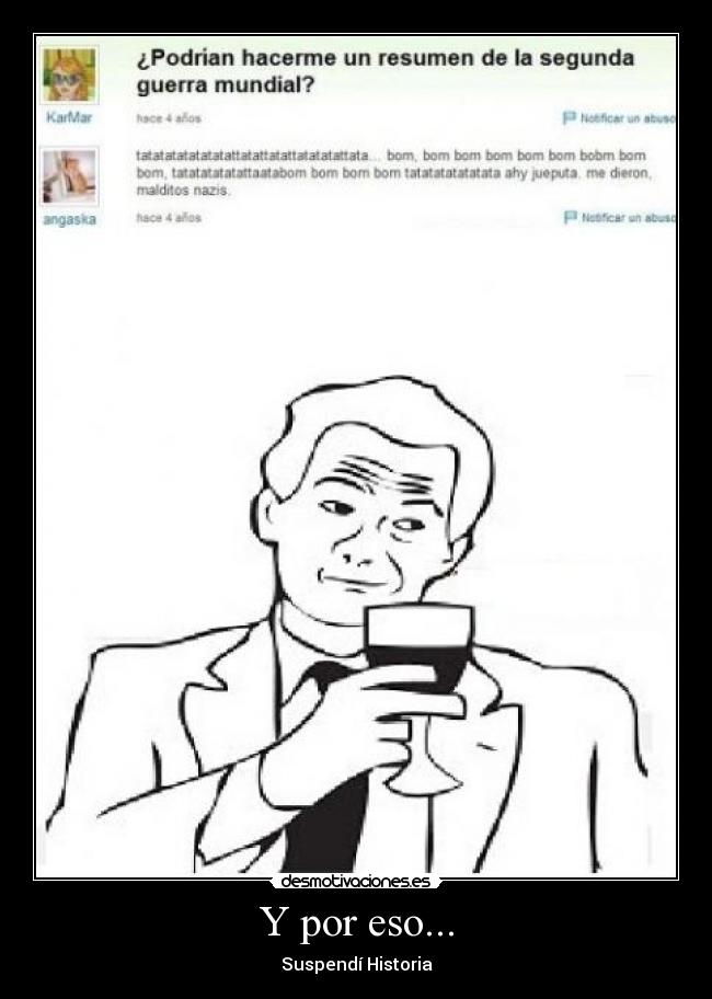 Y por eso... - 
