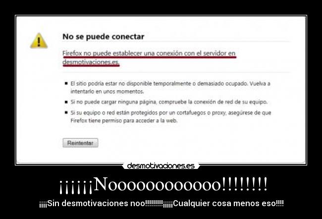 ¡¡¡¡¡¡Noooooooooooo!!!!!!!! - 