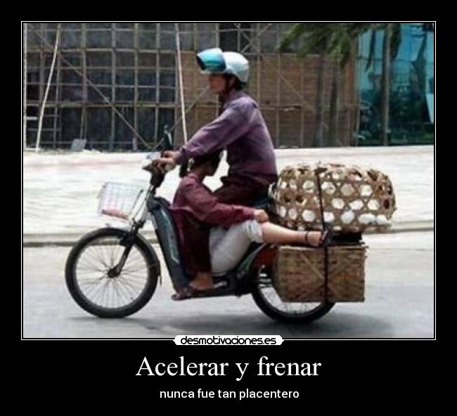 Acelerar y frenar -