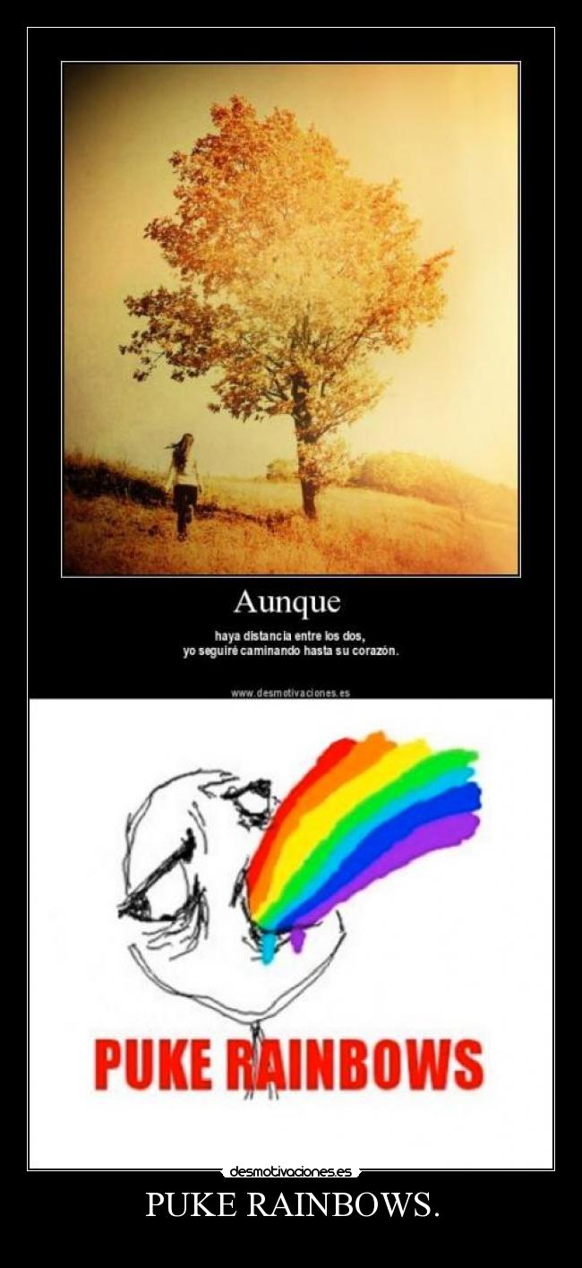 PUKE RAINBOWS. -