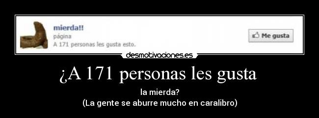 ¿A 171 personas les gusta  - 