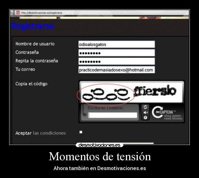 Momentos de tensión -