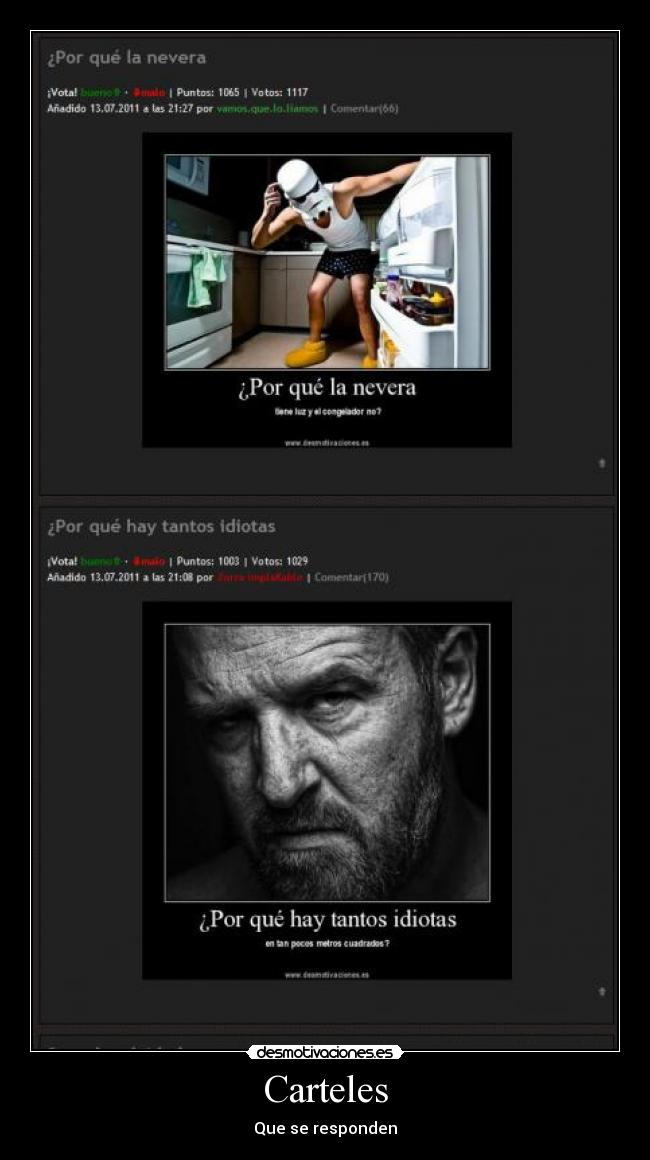 Carteles - Que se responden