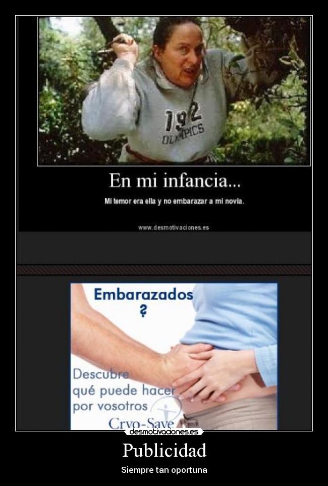 Publicidad - Siempre tan oportuna