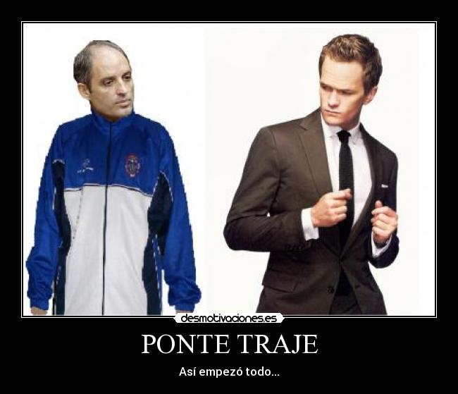 PONTE TRAJE -