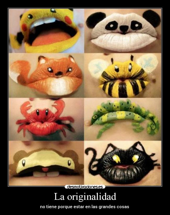 La originalidad -