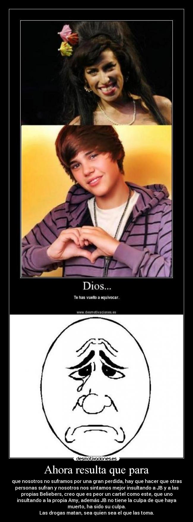 Ahora resulta que para - 