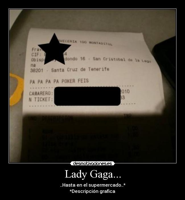Lady Gaga... -