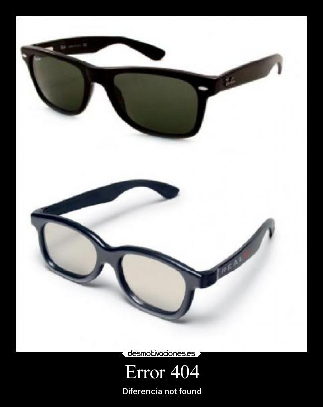 Error 404 - Diferencia not found