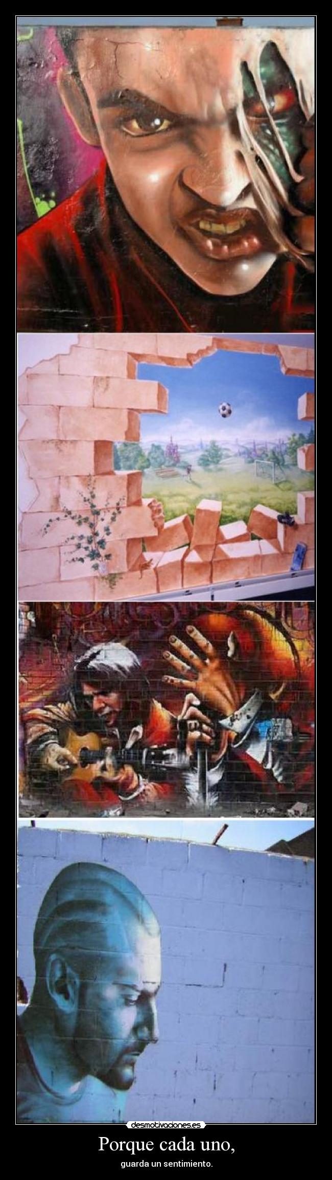 carteles graffiti desmotivaciones