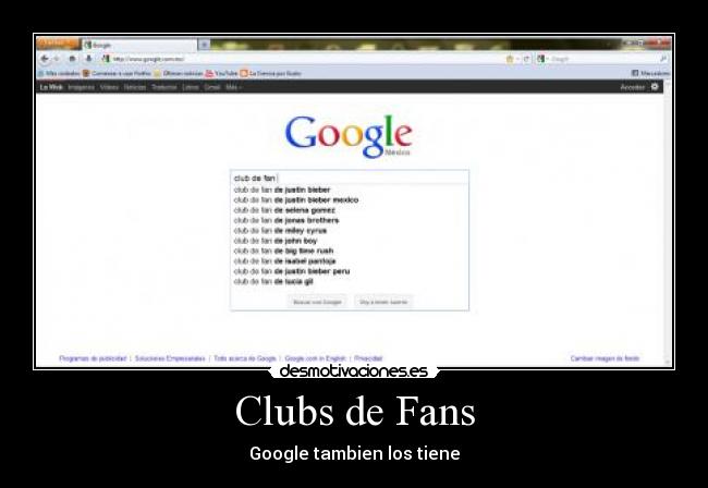 Clubs de Fans - 