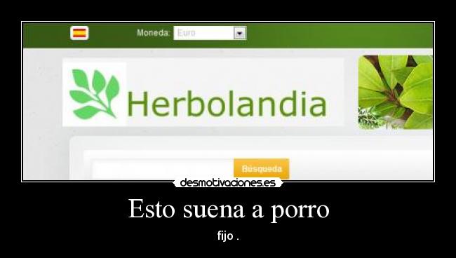 Esto suena a porro -