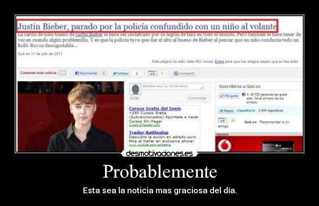 carteles justin desmotivaciones