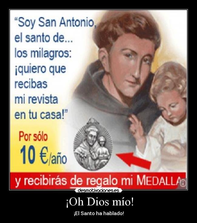 ¡Oh Dios mío! - 