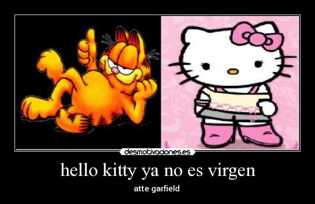 hello kitty ya no es virgen -