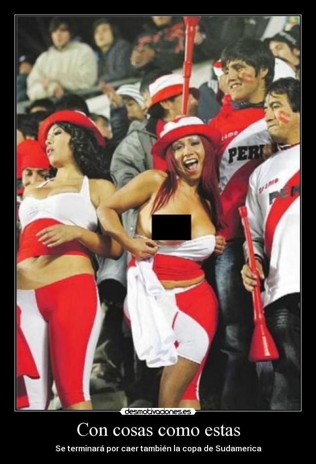 Con cosas como estas -