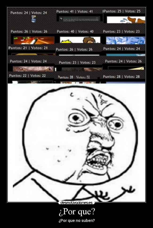 ¿Por que? -