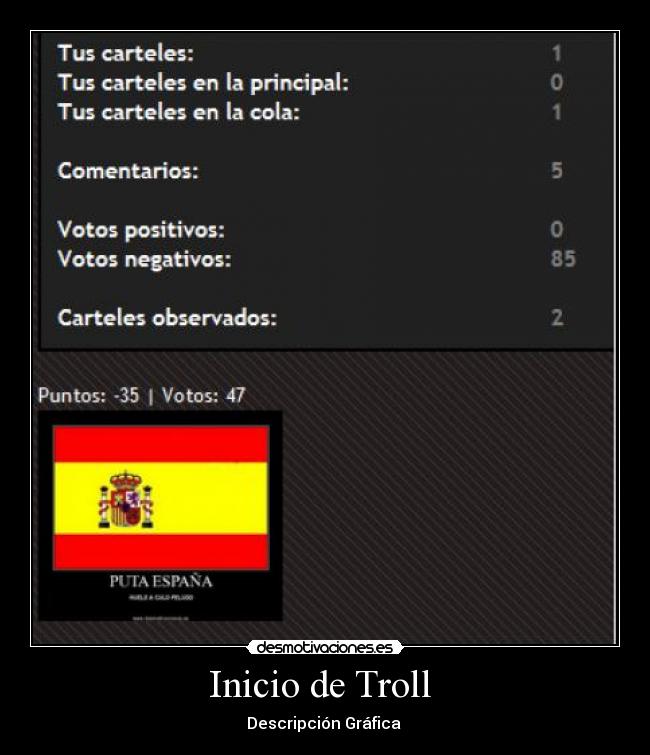 Inicio de Troll -