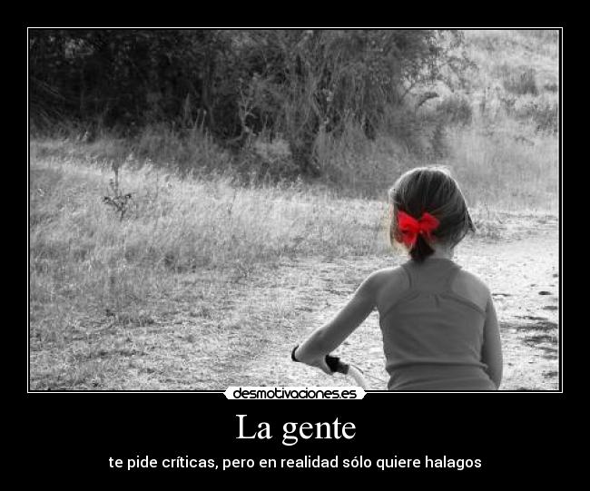 La gente -