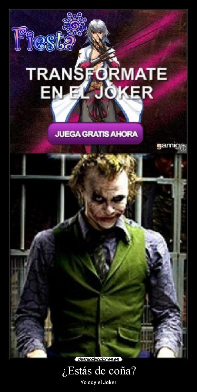 carteles joker desmotivaciones
