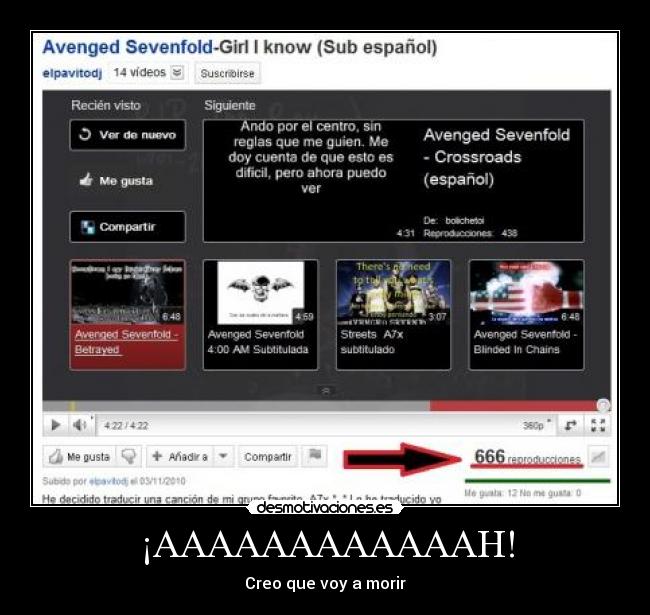 ¡AAAAAAAAAAAAH! - Creo que voy a morir