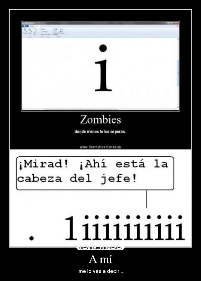 carteles zombies desmotivaciones